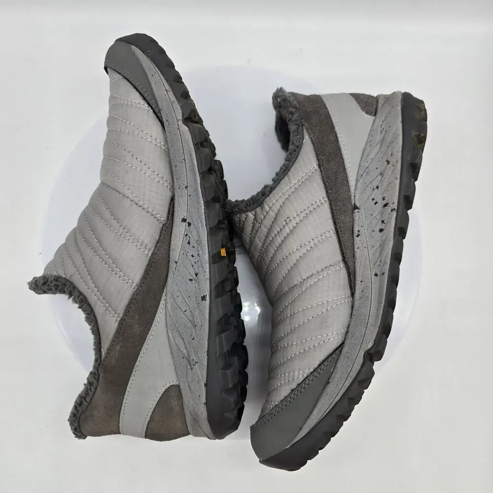 Merrell Antora Moc Slip-On Sneaker Women's SZ 8.5 Trail Running Gray Vibram Sole